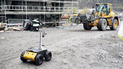 Роботы повышают эффективность работы на строительных площадках